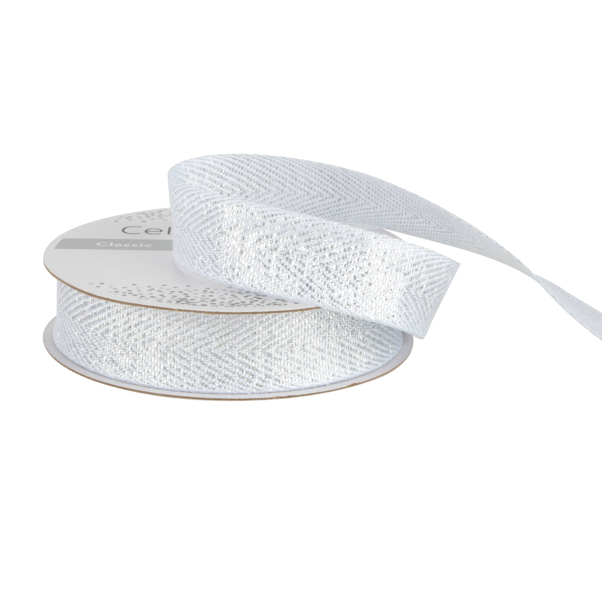 5/8" x 5yd. Metallic Twill Ribbon by Celebrate It®